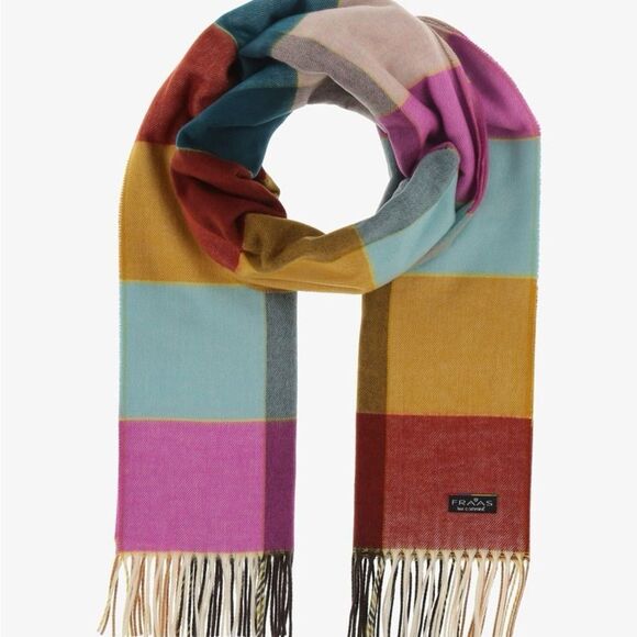 FRAAS CASHMINK - MADE IN GERMANY - Scarf - petrol NWT in packaging - Picture 5 of 12